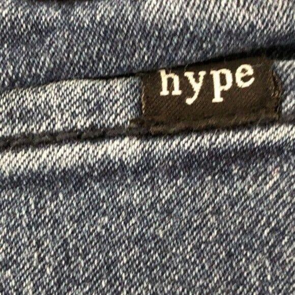 Hype Jeans Pull-on Style Skinny Jeans Jeggings | Women's Size 1 - Picture 3 of 5